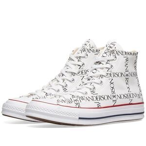 Converse Chuck 70 Hi Grid JW Anderson White Black Insign Mens 160808C 13 US 48
